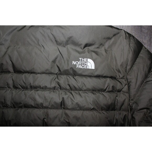 THE NORTH FACE MEN'S MINOQUA DOWN ZIP UP JACKET TAUPE GREEN NWT SZ XL - Picture 7 of 9